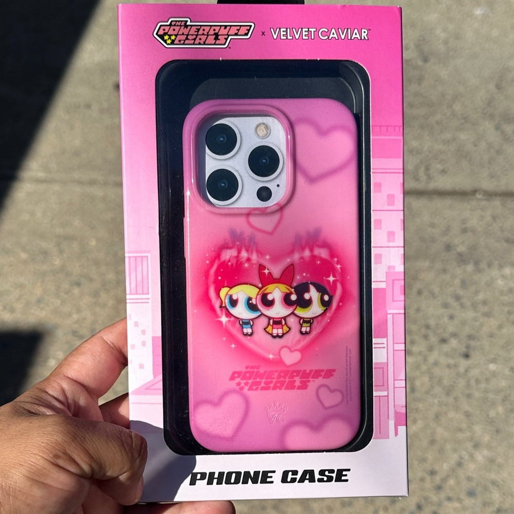 Velvet Caviar Pink Powerpuff Girls Heart Phone Case
